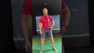 Bad golf tip Why lifting the front foot  rotating the hips for more turn is robbing your power [upl. by Ycram]