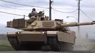 M1 Abrams Tank Working Tiny Course on Demo by National Guard [upl. by Anoiek]