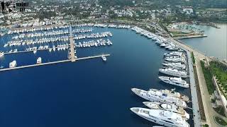 Yalıkavak Marina Bodrum Yalıkavak Walking Tour Muğla Türkiye [upl. by Repsihw462]