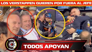 ¡ABRAZO A CHECO TODO REDBULL MENOS LOS VERSTAPPEN APOYAN AL JEFE DE REDBULL HORNER LO QUIEREN FUERA [upl. by Shiau987]