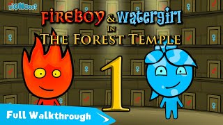 Fireboy and Watergirl 1 Friv Old Game Walkthrough All Levels [upl. by Jordison]