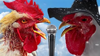 funniest Chicken Song and funniest Dancing Rooster  funniest chicken dance [upl. by West]