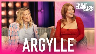 Bryce Dallas Howard amp Catherine OHara Explain Why Argylle Is Cloaked In Secrecy [upl. by Analat]