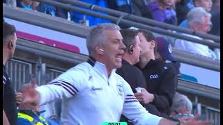 PADRAIC JOYCE PROFANE OUTBURST ON SIDELINE  GALWAY V DUBLIN  2024 FOOTBALL CHAMPIONSHIP [upl. by Nihcas849]