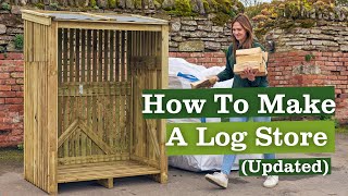 How To Make A Log Store Updated [upl. by Anaidiriv938]