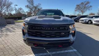 2024 Chevrolet Silverado 1500 Custom Trail Boss Walkaround Features Interior Exterior [upl. by Nhar]