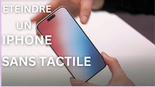 Comment Eteindre Un Iphone Sans Le Tactile [upl. by Ginevra79]