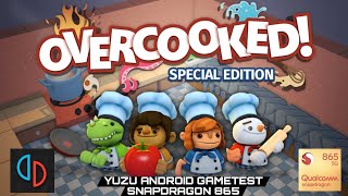 Overcooked Special Edition  Yuzu Android Gametest 🎮 Snapdragon 865 [upl. by Yeslrahc]