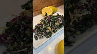 Warm Kale Salad with Lemon Vinaigrette [upl. by Addiel]