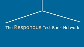 The Respondus Test Bank Network [upl. by Eizle]