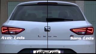 Leds clignotants arrière  Seat Leon 3 [upl. by Yoral]