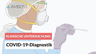 Durchführung des Nasopharynx und OropharynxAbstrichs bei COVID19Diagnostik  PCRTest [upl. by Jagir]