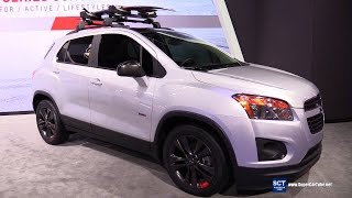 2016 Chevrolet Trax  Exterior Walkaround  2015 LA Auto Show [upl. by Ahseyi172]