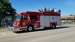 2024 Clawson 4th of July Parade Fire Apparatus Display [upl. by Brunhilda]