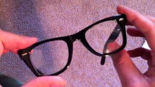 Unboxing RayBan Wayfarer Optical Glasses [upl. by Yt]