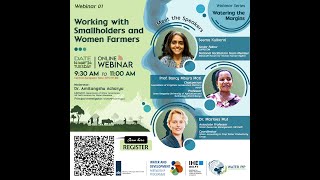 Webinar Recording Working with Smallholder and Women farmers [upl. by Nojram97]