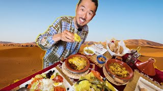 7 Days Moroccan Food Road Trip 🇲🇦 Ultimate Street Food Journey from Fes to Sahara [upl. by Hetty]