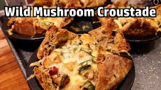 Foraging Mushrooms and Making Wild Mushroom Croustade [upl. by Atilrak]