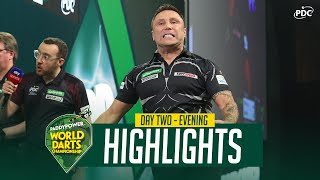 EMOTIONS RUN HIGH  Day Two Evening Highlights  202425 Paddy Power World Darts Championship [upl. by Eveline]