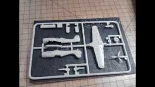 1144 FW190A8 Revell micro wings build [upl. by Jarrett]