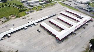 Flea Land Flea Market London Ky Drone Footage [upl. by Venetia420]