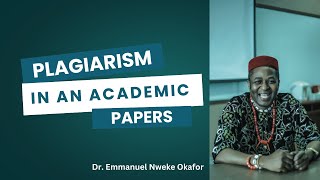 What is Plagiarism in an Academic Papers A Classroom Presentation in English Language [upl. by Atokad]