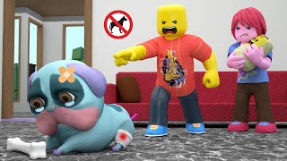 The Poor Dog  ROBLOX Brookhaven 🏡RP  ROBLOX Animation  Roblox Dennis [upl. by Melicent679]