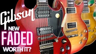 Gibson Faded Series SG vs Les Paul [upl. by Tekcirc427]