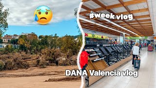 Overstromingen in Valencia de eerste dagen weekvlog [upl. by Lletniuq]