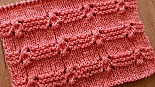 Learn A Beautiful Knitting Pattern From Home [upl. by Poul]