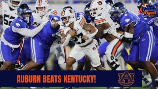 Auburn beats Kentucky Can they make it two weeks in a row [upl. by Nylecaj]