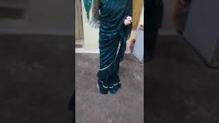 Frill saree handmade beautifuldestinations fashion [upl. by Cirdet429]