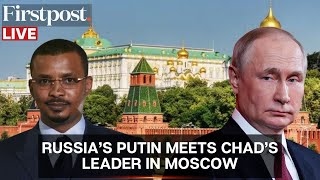 LIVE Russian President Putin Meets Chads Leader Mahamat Idriss Deby in Moscow [upl. by Neron]