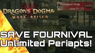 Dragons Dogma Save Fournival for an amazing shop Conquerors Periapts [upl. by Kralc]