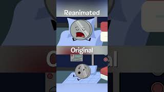 BFDIA 6 Reanimated COMPARISON bfdi objectshow animation shorts [upl. by Caassi]