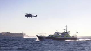 HMS Queen Elizabeth arrives in Gibraltar [upl. by Muriel]