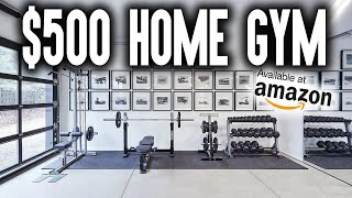 How to BUILD a 500 HOME GYM on AMAZON [upl. by Cathee]