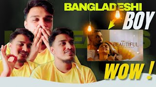 Muza x Mumzy Stranger  Beautiful  Reaction Song  Bangladeshi Boy  MC REACTS [upl. by Esilanna]