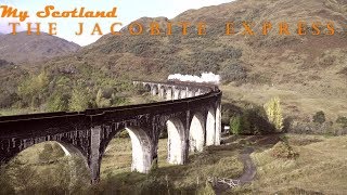 The Jacobite Express Harry Potter Train My Scotland Mavic Pro [upl. by Ahsiekar628]