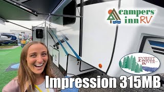 Forest River RVImpression315MB  by Campers Inn RV – The RVer’s Trusted Resource [upl. by Gollin]