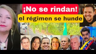 ¡No se rindan El régimen se hunde [upl. by Windzer]