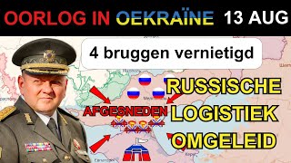 13 aug Aanvoerlijnen onder druk Nu binnen bereik van HIMARSartillerie  Oorlog in Oekraïne [upl. by Ardin]