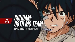 Gundam 08th MS Team  Promo  Toonami 25th Anniversary [upl. by Sapphera]