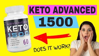 Keto Advanced 1500 Review BEWARE Do Keto 1500 Pills WORK [upl. by Veradia702]