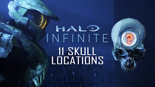 Halo Infinite 11 Skull Locations Open World amp Missions [upl. by Fitzhugh19]