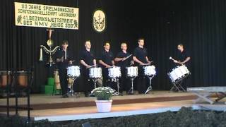 Spielmannszug Königslutter  Drummerboys komplette Show [upl. by Ayadahs563]