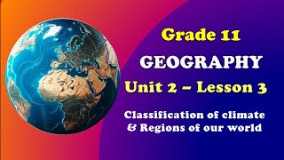 Grade 11 Geography New Curriculum Part 9 A amp B Modified koppen C C bridgeeducation4771 [upl. by Anivek]