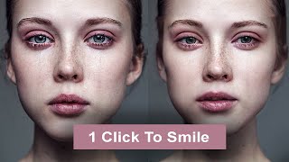 How to make someone smile in Photoshop Smart Portrait Tutorial [upl. by Ayela]