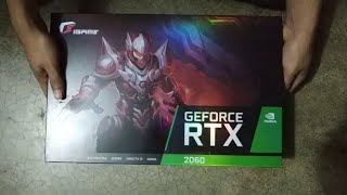 Colorful iGame RTX 2060 ultra OC unboxing [upl. by Coco]