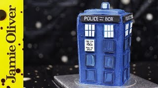 Doctor Who TARDIS Cake  Cupcake Jemma [upl. by Aienahs]